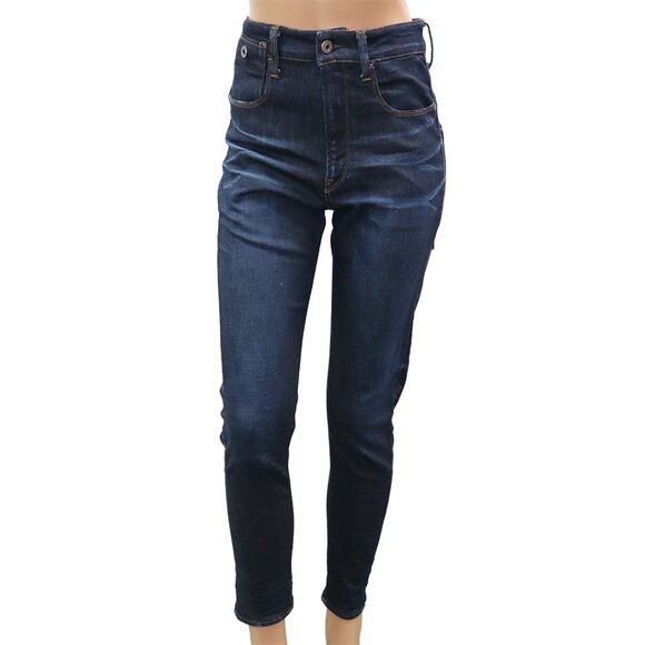 G-Star Raw 3D Super Slim Women's skinny High Waist jeans 28 X 32 - Picture 2 of 6